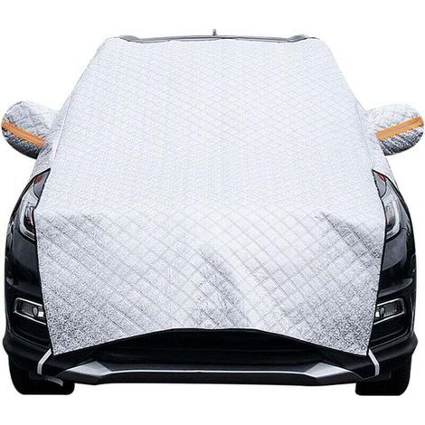 Couverture Pare-Brise Voiture, Bâche Pare Brise Protection Magnétique Couverture Repliable (1/4)