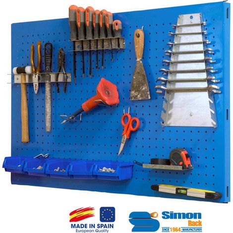 Simon Rack - Lagerwandpaneel 1200x600mm Blau - PANELCLICK 1200x600