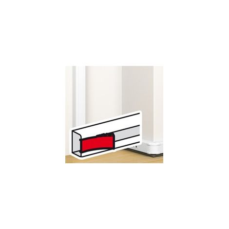 Couvercle pour goulotte à clipsage direct Mosaic 50x80mm/130mm/180mm blanc antimicrobien LEGRAND 075729 (1/2)