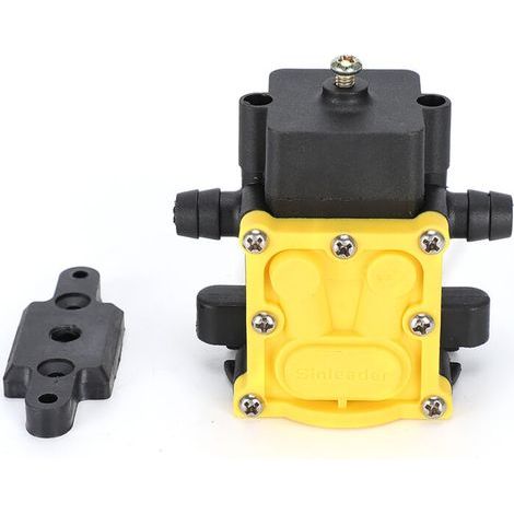 12-V-Membrandruckpumpe für Landwirtschaft und Garten, elektrische Sprühgeräte, Wasserpumpenzubehör, Rückflussverhinderer Typ D, langlebiger Doppelschlauchanschluss, Dauerbetrieb (1/5)