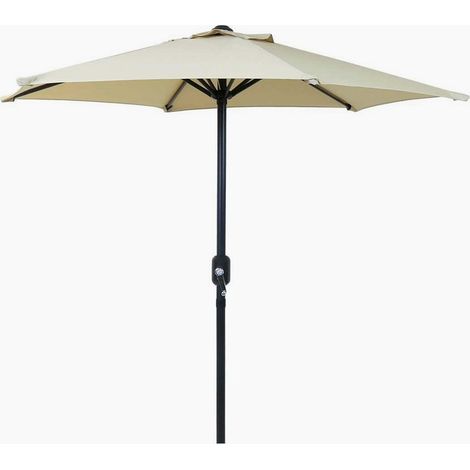 Parasol Droit Crème Ø 2m - WERKA PRO