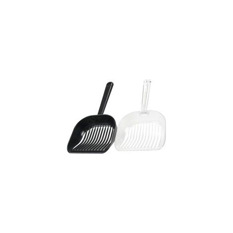 2pièces Pelle à Litière pour Chat Lot de à Litière Portables Plastique Facile à Nettoyer Ranger pour Animaux De Compagnie (1/5)