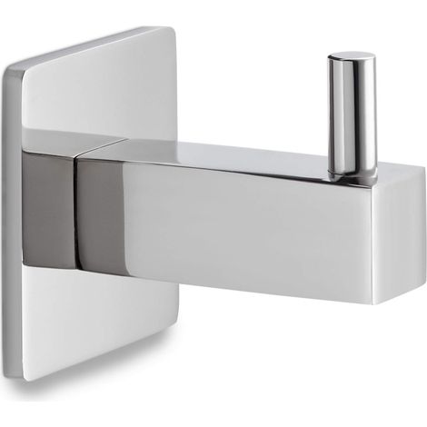 Garderobenhaken SELA 36 x 36 mm Länge 45 mm Edelstahl poliert (1/2)