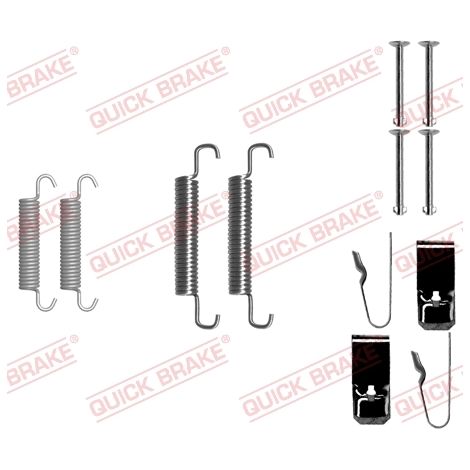 Kit d'accessoires, mâchoires de frein de stationnement Quick Brake 105-0890