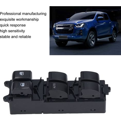 Fensterheberschalter für Isuzu D-MAX 2010–2019 – Modell 8-97417469-0 – ABS und Metall (1/5)