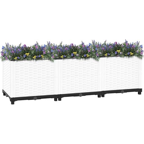 Maison Exclusive - Hochbeet 120x40x38 cm Polypropylen