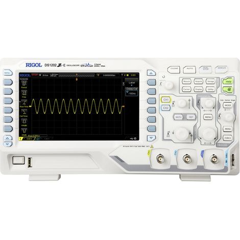 Rigol DS1202Z-E Digital-Oszilloskop 200 MHz 2-Kanal 1 GSa/s 24 Mpts 8 Bit 1 St. (1/4)