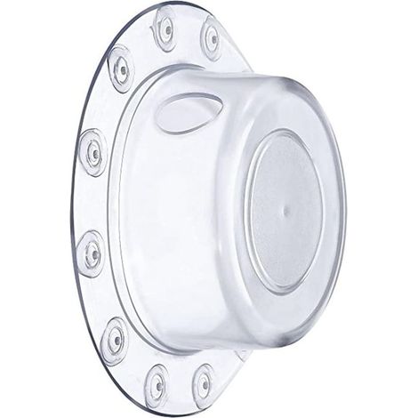 Bouchon de Trop Plein Baignoire en Silicone - Baignoire Lavabo Bouchon de Vidange de Baignoire avec Ventouse pour Salle de Bain (1/5)
