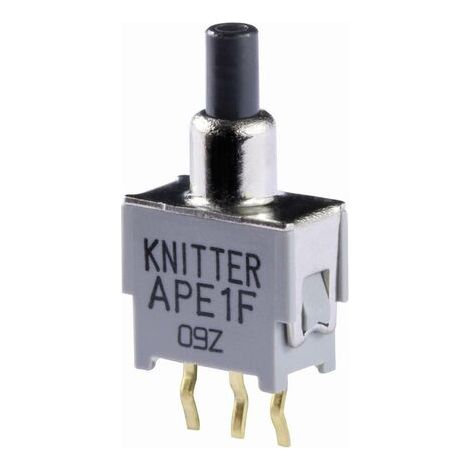 Knitter-Switch APE 1F APE 1F Bouton-poussoir 48 V DC/AC 0.05 A 1 x On/(On) à rappel (L x l) 9.5 mm x 5 mm 1 pc(s) (1/2)