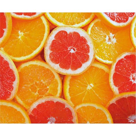 Oranges, photo murale intissée, 375x270 cm, 4 parts (1/3)