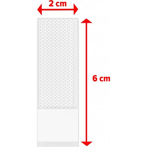 TESA POWERSTRIPS CLICK - PASTILLES ADHÉSIVES À CLIPSER ET DÉCLIPSER POUR CADRES ET DÉCORATIONS MURALES SANS PERCER - PASTILLES A (1/4)