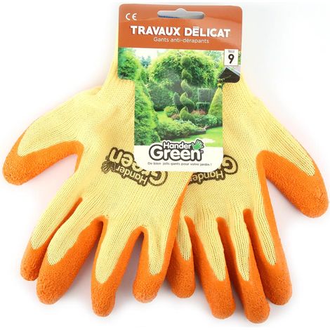 Gants haute qualité. Travaux délicat Multi-fonctionnel. Taille 9. HanderGreen® (1/5)