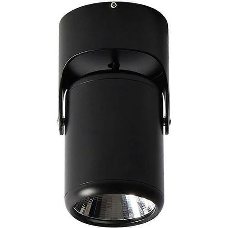 Plafonnier encastré nordique anti-éblouissement à LED, forme cylindrique, angle d'éclairage réglable, 4000 K, Style 2, 12 W (1/5)