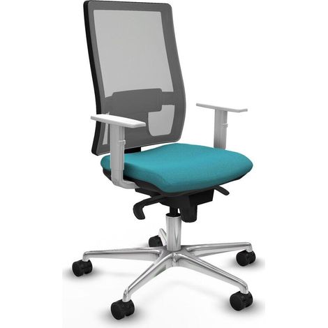 Piqueras-y-crespo Horna Chaise de bureau turquoise confortable (1/3)