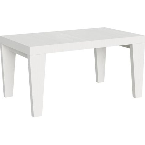 Tavolo Allungabile 160-264x90x77 cm Spimbo Bianco Frassino (1/4)
