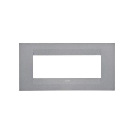 PLAQUE GEO 6P TITANE GEWISS GW16406VT