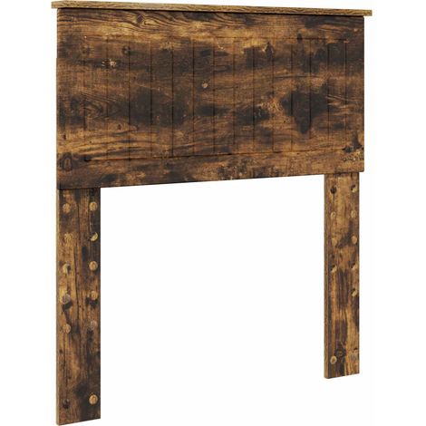Tête de lit Chêne fumé 80 cm Bois d'ingénierie (1/5)