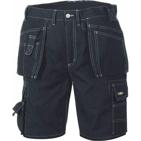 teXXor Canvas Arbeits-Shorts BERMUDA schwarz 56 4341 (1/3)