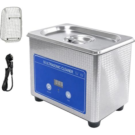 Limpiador ultrasónico, capacidad de 800 ml, control digital fácil de usar, 800 ml (1/2)