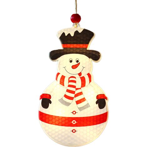Guirlande Lumineuse De Noël - Ornements LED Suspendus Pour Arbre De Noël Fenêtre Intérieur - Décoration Festive Maison Fête Familiale - Lot De 1 Pièce (1/5)