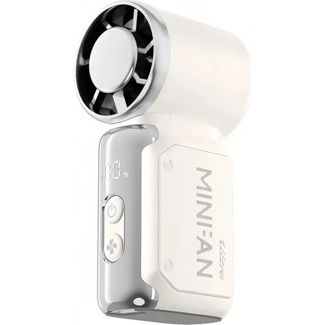 Mini ventilateur portable de poche, ventilateur personnel turbo avec affichage LED intelligent, batterie rechargeable 3600 mAh A6 (1/5)