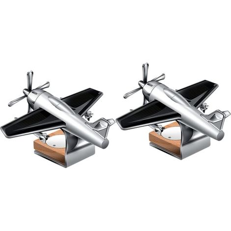 2 Pièces Ornement De Parfum d'avion Diffuseur De Voiture Diffuseur D'Huiles Essentielles Diffuseurs De Voiture pour Huiles Essentielles Désodorisant Solaire Diffuseur D'Arôme De-DOU
