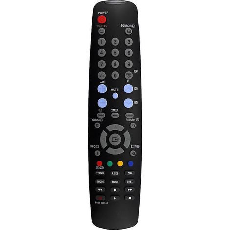 Replace TV Remote Control BN59-00684A for Samsung LED TV LE26A456C2C LE32A457C1D LE32A466C2M LE26A45 Black (1/5)