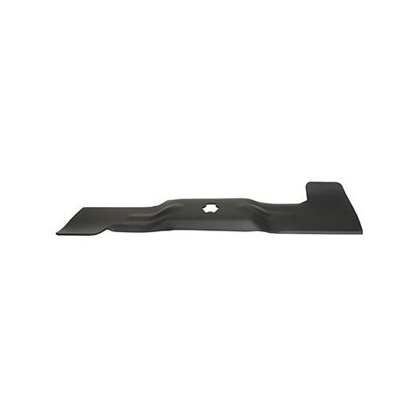 Reißmesser Rotation nach rechts, passend für MTD Rasentraktor 36'' 92cm Seitenauswurf. Länge: 467 mm, Sternbohrung mit 6 Spitzen