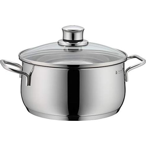 WMF 07.3021.6040 olla sopera 3 L Acero inoxidable Vidrio, Acero inoxidable