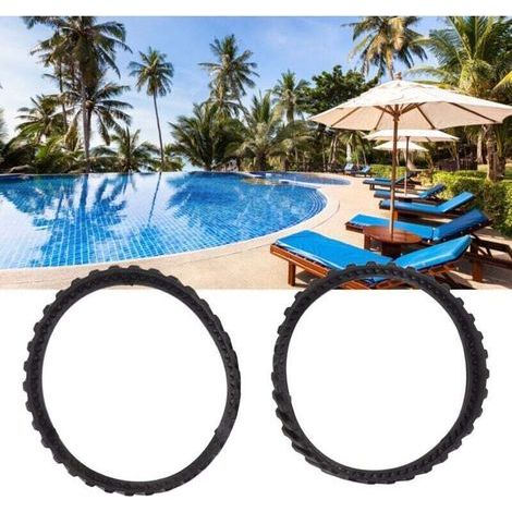 2 pièces de chenilles de pneus de nettoyage de piscine pour MX6 MX8 MX9, R0526100, accessoires de remplacement de piste de ceinture de piscine, pneus de nettoyage de piscine