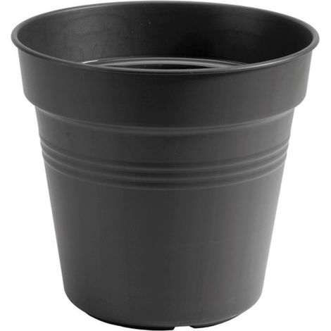 Elho Pflanztopf Green Basics Ø 27 x 25 cm schwarz Kunststofftöpfe