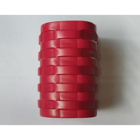 METAFORM - PORTA SPAZZOLINI LINEA MOSES - COLORE ROSSO