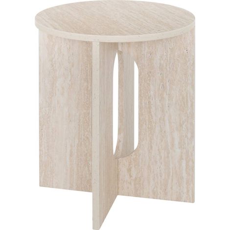 Tavolino anaya beige 40x40x50cm - Atmosphera créateur d'intérieur