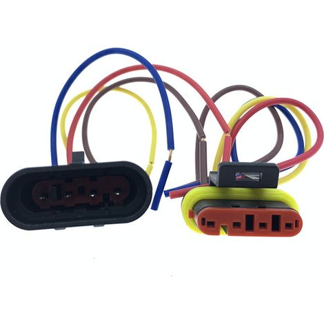 Connecteur étanche à quatre fils compatible avec les capteurs de niveau d'urée et de température d'urée Jiefang 51B 76W J6 National IV