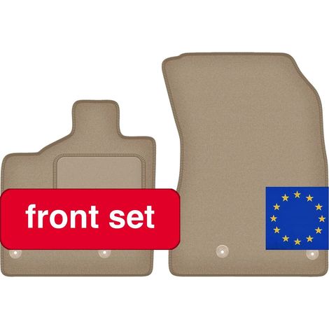Tapis de voiture, sur mesure pour Nissan X-trail IV T33, protection durable, Beige (1/5)