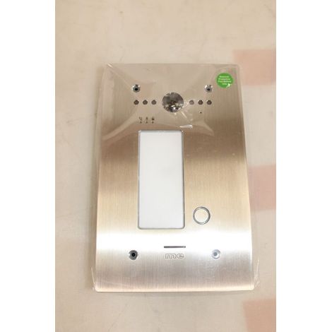 [GEBRAUCHT] B-Ware m-e modern-electronics Video-Türsprechanlage ALL-VF10S 2-Draht WLAN Silber 2MP (1/2)