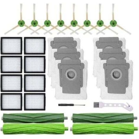 Kit pour Irobot Roomba I7 I7+ I3 I4 I6 I8+ J7+ E5 E6 E7 Robot aspirapolvere..DEBUNS (1/4)