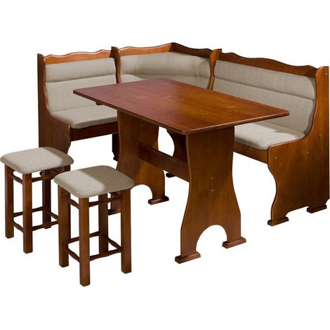 Coin repas Edmond 106 , Bois, Tapisserie, En bois, Boîte de rangement (1/4)