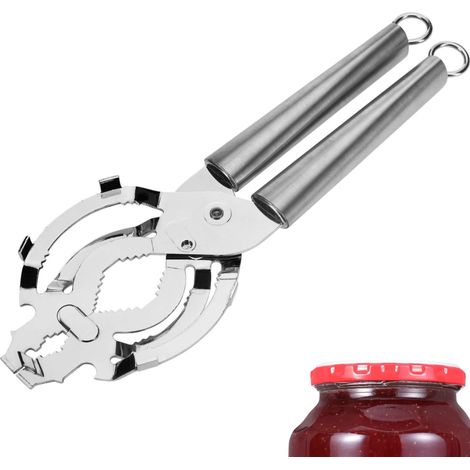 Westmark Apriscatole per Coperchi a Vite Fino a 10 cm di Diametro, Lunghezza: 26,3 cm, Acciaio Inox, Glory, Argento, 18382270 (1/5)