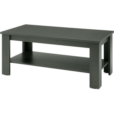Landhaus Wohnzimmer Couchtisch ATHEN-61 in edlem grün, mit einer Ablage - B/H/T: 120/52/60 cm (1/4)