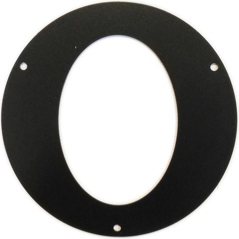 Rosone ellittico a 45° serie pellet da 80mm
