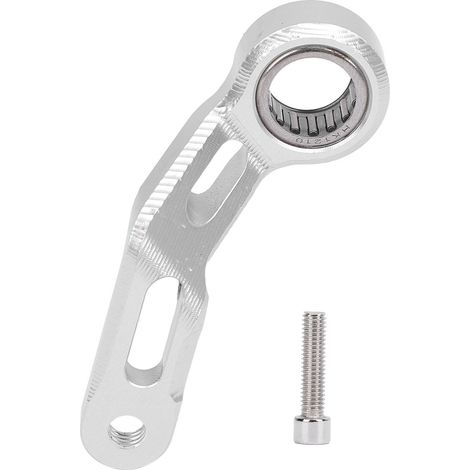 Support de changement de vitesse de moto, Support de stabilisateur de levier en alliage d'aluminium pour MT09 Tracer 900 FZ09 FJ09 XSR900 Niken argent (1/5)