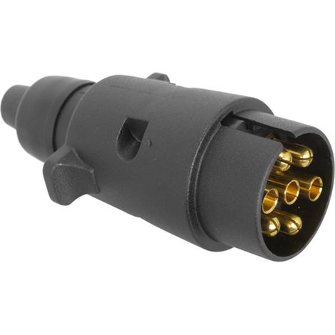 Prise pour remorque 7 poles plastique 12V (1/3)