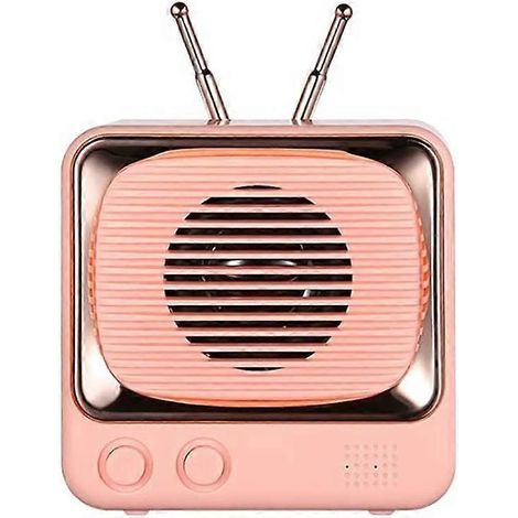 Retro-Bluetooth-Lautsprecher, tragbarer Vintage-Bluetooth-Lautsprecher, Mini-Lautsprecher mit tragbarem FM-Radio
