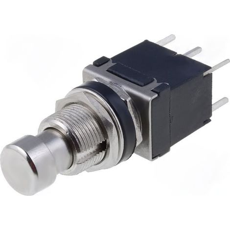 Interruptor/Pulsador 2Ctos. Conmutados 2A/250Vac Para Soldar ON-ON