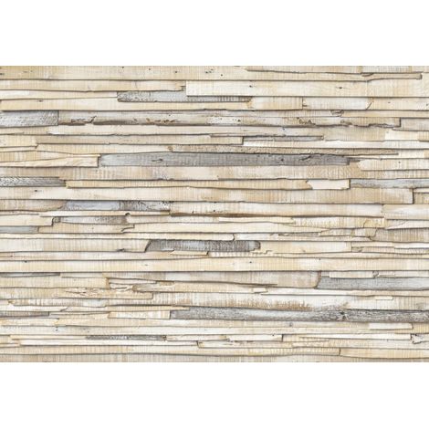 Komar Fototapete Whitewashed Wood 368 x 254 cm Fototapete (1/2)