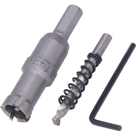 Fraise en carbure de tungstène pour perçage de métaux épais 18mm - Foret industriel haute performance professionnelle (1/5)