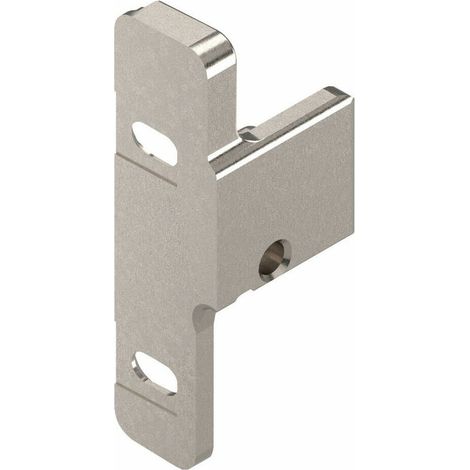 – Attache façade tiroir Blum ZSF.151 gauche à visser – Fixation pour bois dur – Installation rapide avec vis – Compatible Metabox HT N