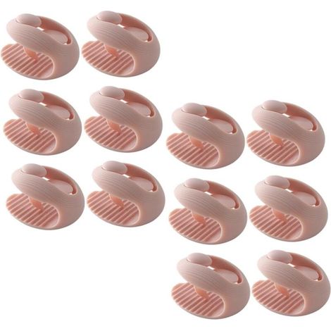 12 Pièces Porte-Couette Clips(Rose) De Housse De Couette Pinces À Couette Pinces À Boucle De Couverture Fixateur De Couette Attache De Couette Clip De Couverture Clips De Couette