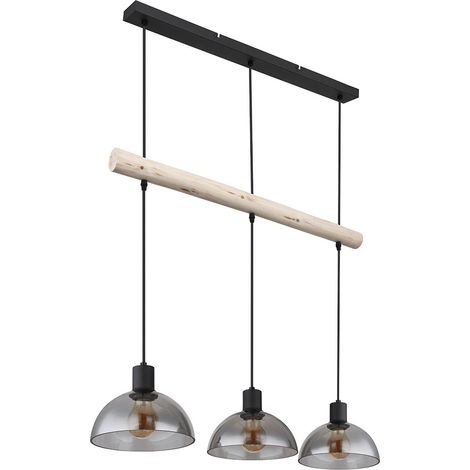 Globo - suspension - Lindi - noir - métal - grande lampe de table (1/5)